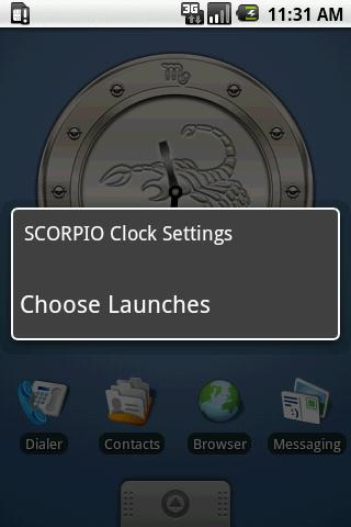 【免費個人化App】SCORPIO - Metal Clock-APP點子