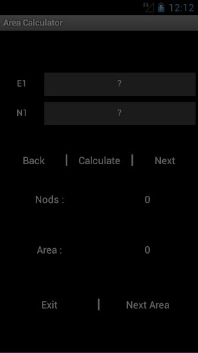 Area by coordinates calculator