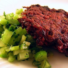 Fresh Beet Latkes With Cumin and Coriander