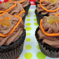 Vegan Chocolate Orange (Jaffa) Cupcakes