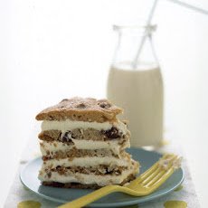 Giant Chocolate Chip Cookie Cake