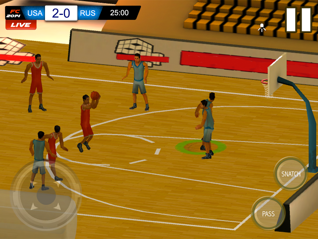 Android application Play Basketball 2016 screenshort