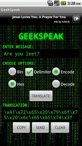 GeekSpeak