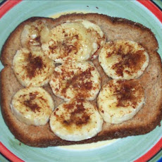 3-Ingredient Cinnamon Banana Slice