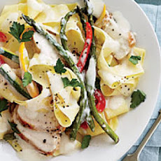 Garden Alfredo with Chicken