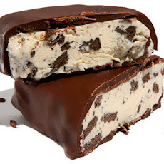 Chocolate-Dipped Cookies and Cream Ice Cream Bars Recipe