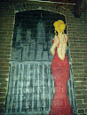 Lady in the Window Mural