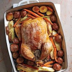 Herb-Roasted Chicken and Vegetables