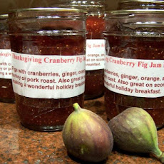 Thanksgiving Cranberry Fig Jam