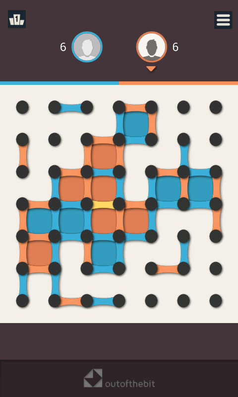 Android application Dots and Boxes - Classic Strategy Board Games screenshort