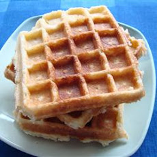 Liege Belgian Waffles with Pearl Sugar