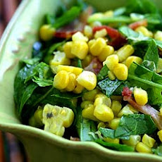 Arugula Corn Salad with Bacon