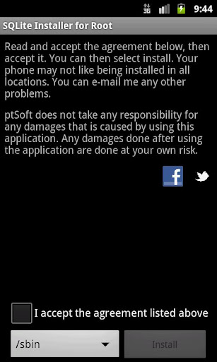 SQLite Installer for Root