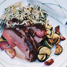 Grilled Leg of Lamb with Thyme and Allspice