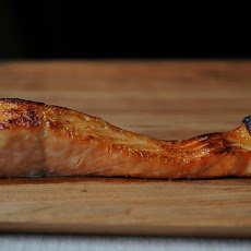 Miso and Agave Glazed Salmon