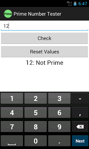 【免費工具App】Prime Number Tester-APP點子
