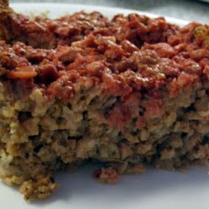 Microwave Rice Krispie Meatloaf
