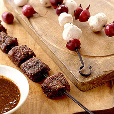 Sirloin and Vegetable Kebabs
