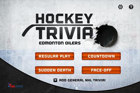 Hockey Trivia-Oilers