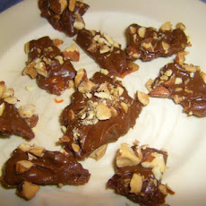 Chocolate Covered Bacon With Almonds