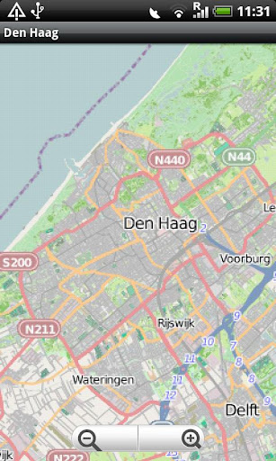 Den Haag The Hague Street Map
