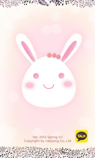 KakaoTalk theme Spring Rabbit