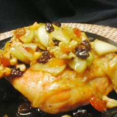 Chicken With Cherry-Ginger Chutney