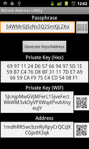 Bitcoin Address Tool Donate