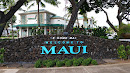 Welcome To Maui Sign