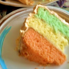 Rainbow Citrus Cake