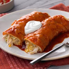 Chicken and Green Chili Enchiladas