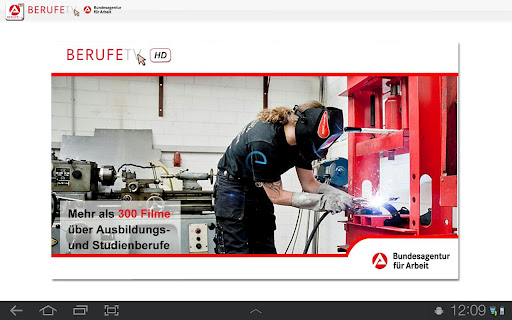 BERUFE.TV für Tablet