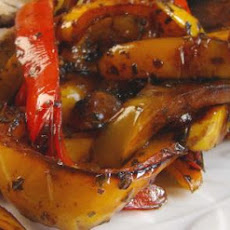 Sweet Bell Peppers Saute