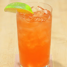 Raspberry-Lime Gin and Tonic