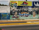 Mural Vinotinto