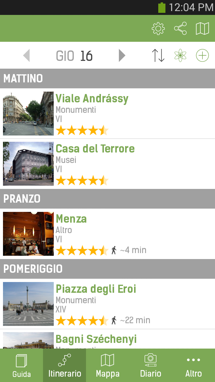 Android application Budapest Travel Guide – mTrip screenshort