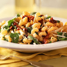 Pasta with Asiago Cheese and Spinach