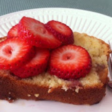 Strawberry Pound Cake