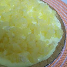 Crushed Pineapple Sour Cream Pie