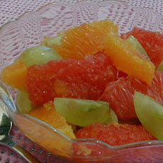 Orange, Grapefruit and Grape Compote