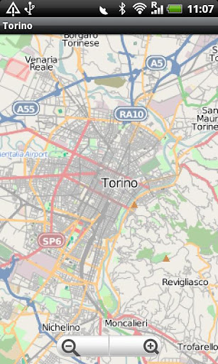 Torino Street Map