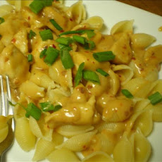 Ginger Peanut Chicken Pasta