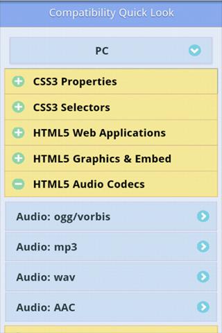 Browser Compatibility Lookup