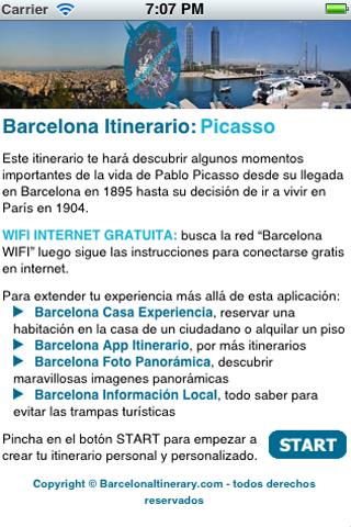 Barcelona Itinerario Picasso