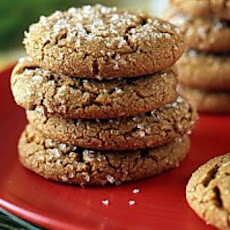 Peanut Butter Gingerbread Cookies