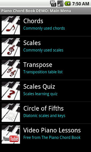 Piano Chord Book DEMO
