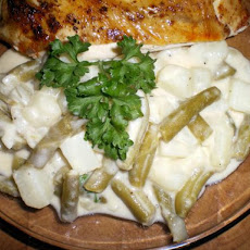 Creamy Green Beans and Potatoes