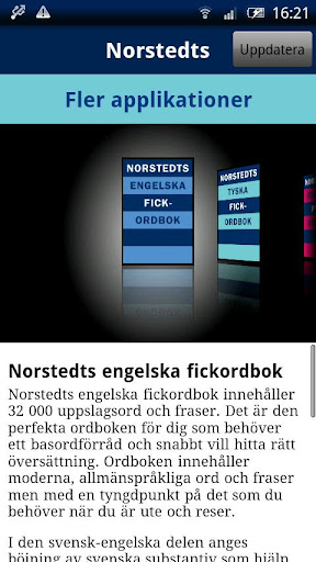 【免費書籍App】Norstedts tyska fickordbok-APP點子