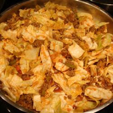 Sweet and Sour Beef and Cabbage