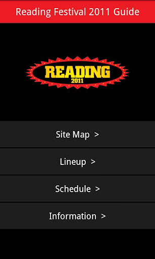Reading Festival 2011 Guide